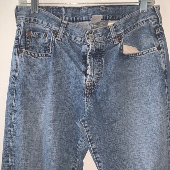 Lucky Brand Women's Straight Leg Jeans - Blue - Picture 4 of 12